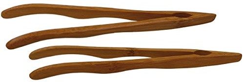 Decor Service Fingerfood szczypce, bambus, naturalny, 16 cm