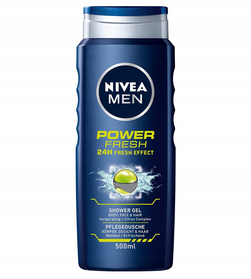 Nivea Men żel pod prysznic Power Fresh 500ml