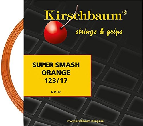 Kirschbaum naciąg Super Smash, pomarańczowy, 12 m, 0105210217100030 ss1223-_orange-1,23 mm