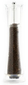 Bisetti 8730 młynek do pieprzu, akryl, 24,5 cm, przezroczysty 8730
