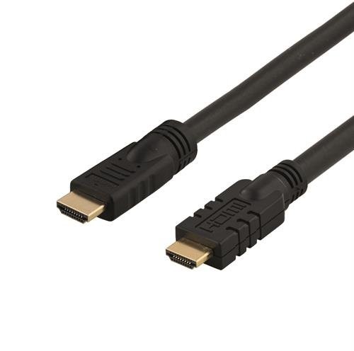 Deltaco HDMI-1200 aktywnego kabla HDMI, HDMI High Speed   z Ethernet, 20 m Czarny HDMI-1200