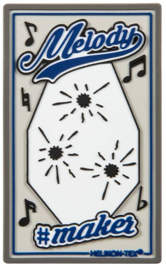 Helikon Naszywka Ringtone PVC White (OD-RTN-RB-20) H OD-RTN-RB-20