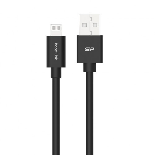 Zdjęcia - Kabel Silicon Power USB Type-A to Lightning Cable LK15 MFi Apple, PVC, Black ... 