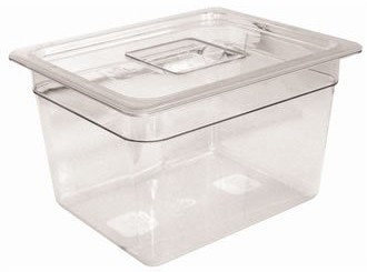 Genware Gen produkt PC14  100 1/4-Polycarbonate GN patelnia, 100 MM, przezroczysty U237