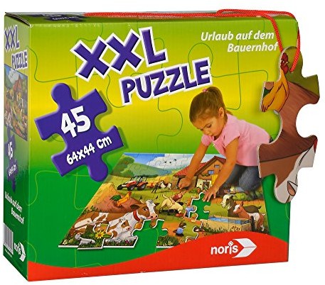Noris Spiele 606031565 - XXL puzzle urlop na gospodarstwie rolnym