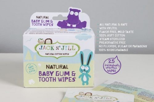 Jack N'Jill Wymienne końcówki do elektrycznej szczoteczki do zębów Buzzy Brush JACK N'JILL 2 szt. 3329-uniw