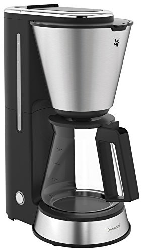 WMF KÜCHENminis Aroma Filterkaffeemaschine mit dzbanek szklany, 760 W do 5 filiżanek, zwarta, zajmująca niewiele miejsca konstrukcja, płyta podgrzewająca z automatycznym wyłącznikiem 0412270011