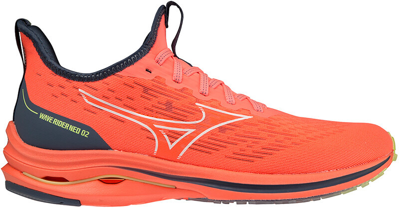 Mizuno Wave Rider Neo 2 Shoes Women, czerwony UK 6,5 | EU 40 2022 Buty szosowe J1GD2178-2-40