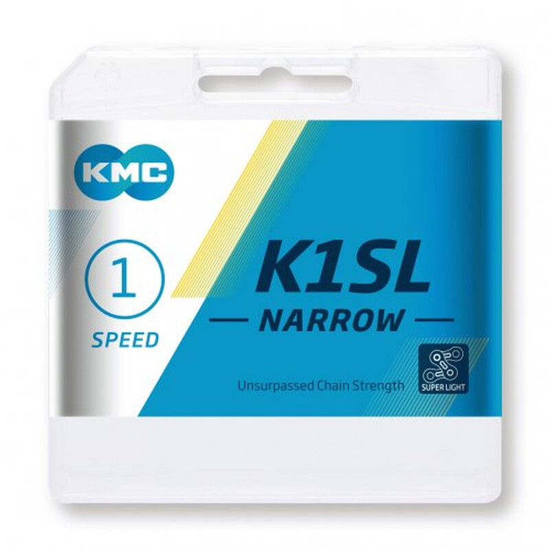 KMC K1SL Narrow Łańcuch 1 rz., silver 100 Links 2020 Łańcuchy 240591