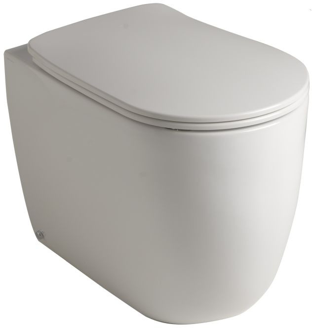 Kerasan NoLita 55x35x43 cm No Rim bez kołnierza biała 531801