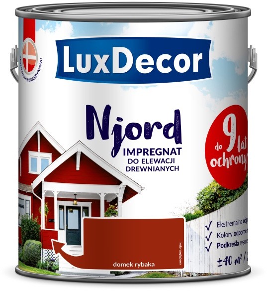 Impregnat do elewacji Njord domek rybaka 2 5 l 15751