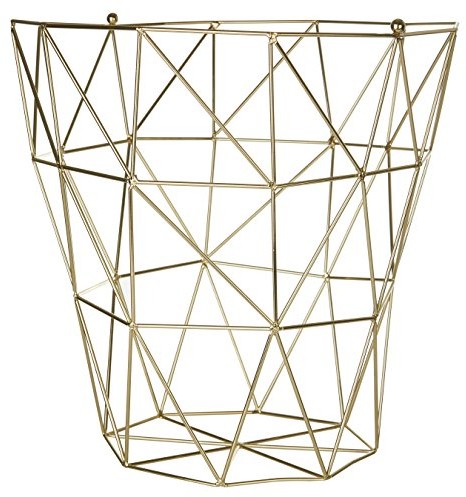Premier Housewares Premier housewares Vertex kosz do przechowywania  pozłacane 0507573