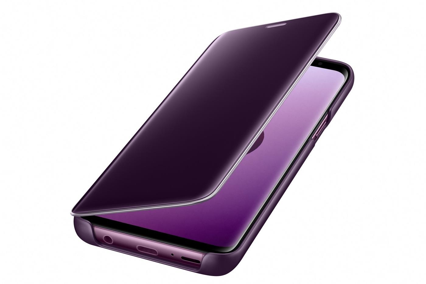 Samsung Pokrowiec na telefon Clear View pro Galaxy S9 EF-ZG960C) EF-ZG960CVEGWW) Purpurowe