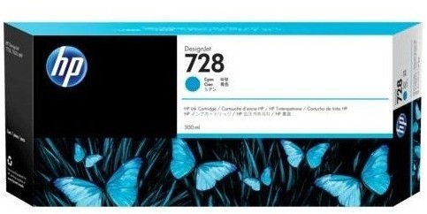 HP HP Tusz nr 728 F9K17A Cyan 300ml