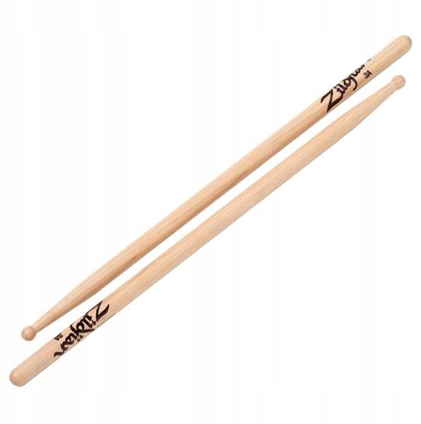 Zildjian Hickory 3A Natural Wood Tip