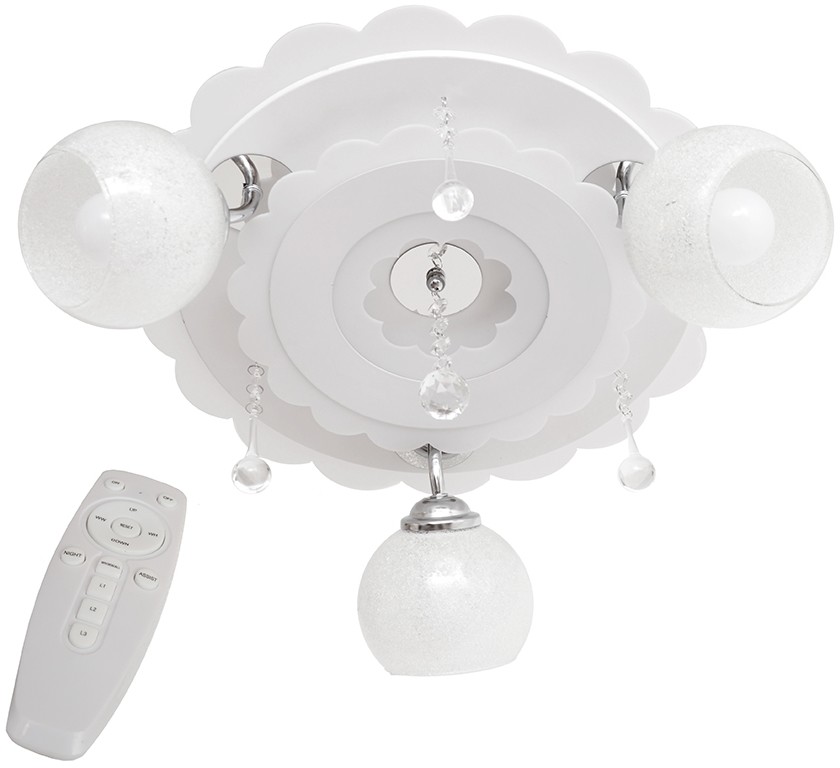 Helam Oświetlenie punktowe ARONA 3xE27/60W/230V+LED