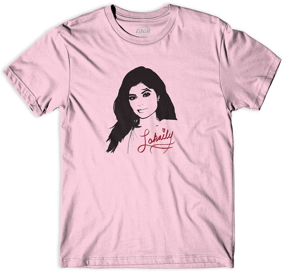 Lakai t-shirt LAKAILY TEE Pink