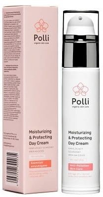 Organic Polli skin care Nawilżający antysmogowy krem do twarzy Polli 50 ml 72DC-201EA