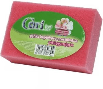 Cari CARI GĄBKA DO KĄPIELI PROSTOKĄTNA