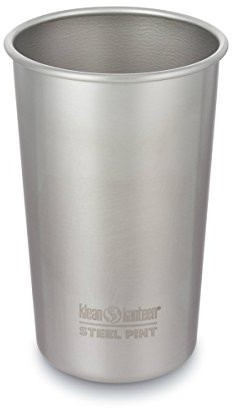 Klean Kanteen stal nierdzewna kubek pint 295 ML, srebrny KSSC10-RT