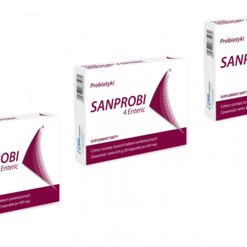 Sanum Zestaw Sanprobi 4 Enteric, 3 x 20 kapsułek