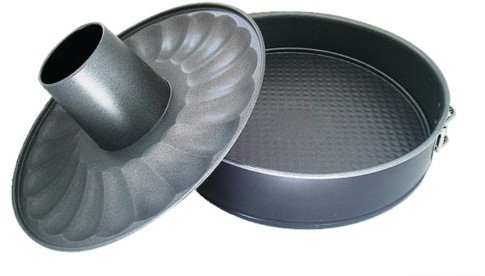 DE BUYER 4766.26 savarin kształt/zgodnie z, chybione auseinandernehmbar, zawiasami ze stali nierdzewnej, w zestawie, HT. 7 cm średnica 26 cm 4766.26