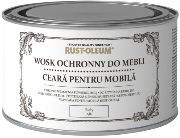Rust-Oleum Wosk do mebli Rust-Oleum biały 400 ml R0070037PL