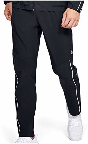 Under Armour męskie spodnie sportowe z regeneracją tkane ciepłe spodnie na dole Black/Ash Gray/Metallic Silver (001) XL 1348191-001