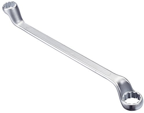 KS Tools 5170852 Classic podwójny klucz oczkowy, odsadzony, 19 MM X 24 MM 517.0852