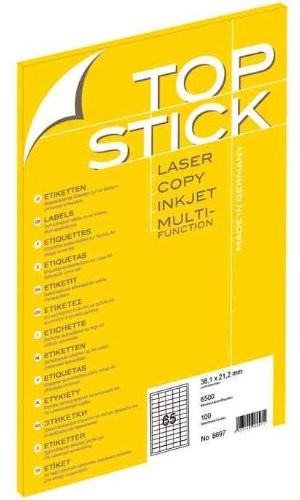 topstick Laser etykieta 52,5 X 29,7 JP  4000E 8698