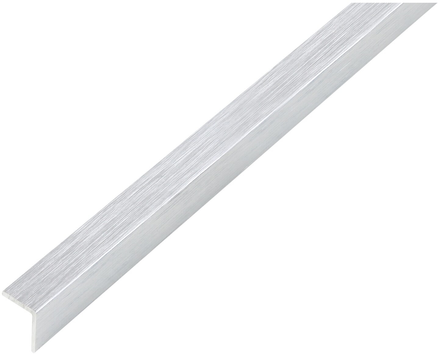 Gah Alberts GAH Alberts Profil kątowy aluminiowy stal szczotkowana 1000 mm x 15 mm x 15 mm