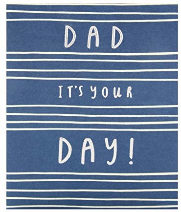 Hallmark Kartka urodzinowa dla taty z The Hallmark Studio - współczesny design tekstu