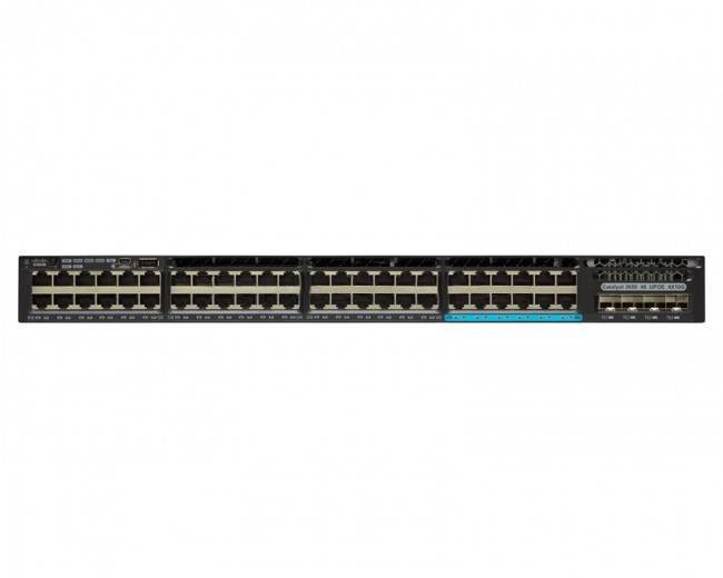Linksys C3650 48 port (36x 1G, 12x 10G) 4x10G Uplink, IP base WS-C3650-12X48UQ-S