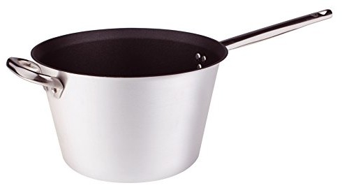 Agnelli pentole agnelli rondel z aluminium, z trzonkiem ze stali nierdzewnej, w kolorze srebrnym ALSA165S28