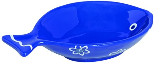 EXCELSA misa Ocean, ceramika, biała/jasnoniebieska 50391