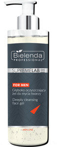 Bielenda Bielenda Supremelab Men Line Głęboko Oczyszczający Żel do Mycia Twarzy 200g 5902169033279