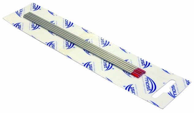 MOST Elektrody wolframowe czerwone fi 2 0 mm 5 szt.