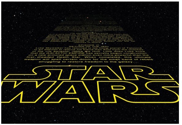 Fototapeta Star Wars Intro 368 x 254 cm