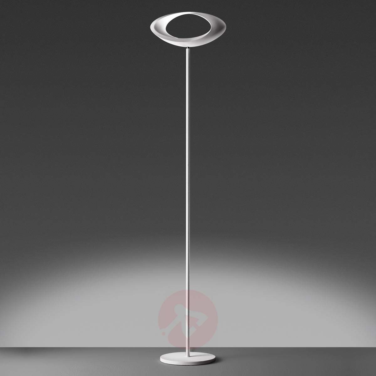 Biała lampa stojąca LED Cabildo, 2.700 K