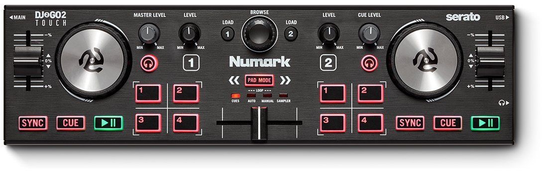 Numark DJ2GO2 Touch - kontroler DJ