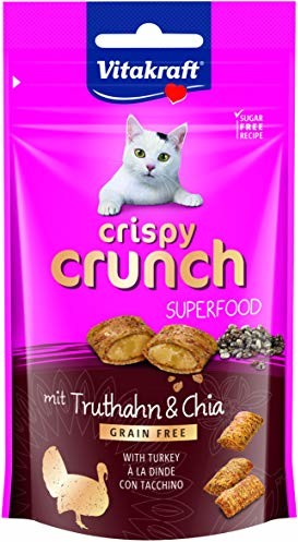 Vitakraft Crispy Crunch, Truthahn + Chia, 60 g, 1 sztuka
