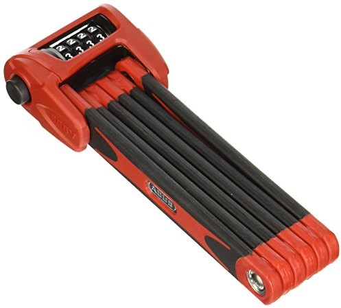 Abus bordowe Combo 6100/90 blokada rowerowa, czerwony 72991-1