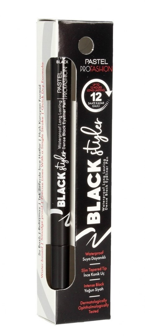PASTEL PASTEL Pro Fashion Black Styler Eyeliner w pisaku czarny 1.1ml 113403