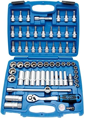 BGS nasadka na klucz nasadowy komplet, 10 MM, 61-częściowy, 1 sztuki, 2229