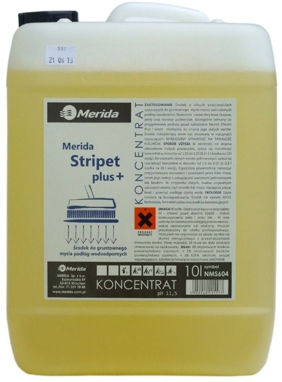 Merida Stripet Plus+ 10 L Do Usuwania Brudu NMS604