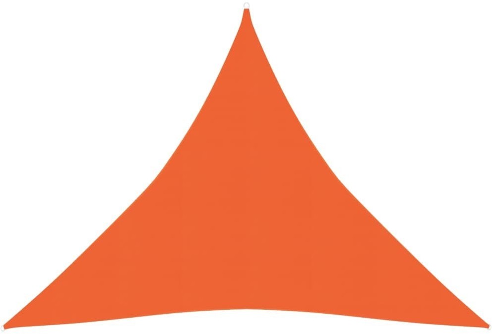 vidaXL Żagiel przeciwsłoneczny, 160 g/m, pomarańcz, 3x3x3 m, HDPE 311692