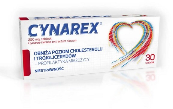 Herbapol WROCŁAWSKIE ZAKŁADY ZIELARSKIE " quot Cynarex 30 Tabletek