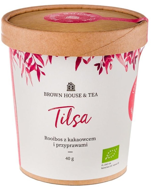 Brown House & Tea Brown House & Tea Tilsa bio rooibos z kakaowcem i przyprawami 40.0 g