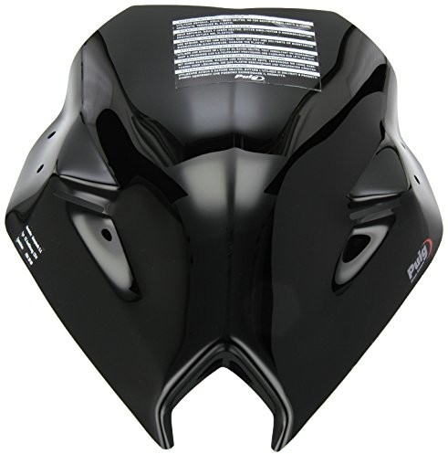 Puig 5026N przednia szyba naga nowa generacja sport, czarna 5026N