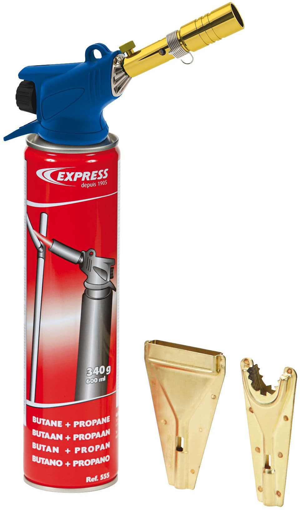 EXPRESS Lampa express wielofunkcyjna 3 dysze + zas gazowy e5550k